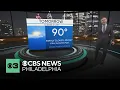 Hot sticky end of week before NEXT Weather maker moves into Philadelphia region