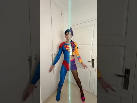Anya k-pop girl Like The Superman #shorts by Anna Kova