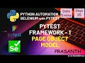 Day 25 Pytest Python Selenium Framework part 1 Page Object Model