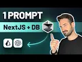 How to Build a Next js App Prisma with Ai in ONE PROMPT