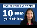 10 Tableau tricks you should know Tableau Tips and Tricks sqlbelle