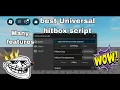 LATEST best roblox universal troll hitbox expander script with many features working