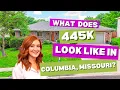 Columbia MO Home Tour 6-Bedroom with Trail Access Garden Oasis