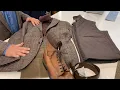 Luciano Barbera brown plaid sport coat from Larrimors in Pittsburgh