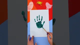 CAN A HANDPRINT BECOME A WITCH Yes a FUNNY HALLOWEEN ONE