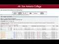 How to use the class schedule to register for classes at Mt SAC