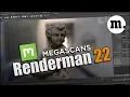 Megascans in Renderman 22 I Using tiled textures as materials