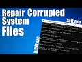 How to Fix Corrupt Windows 10 System Files SCF and DISM Scan
