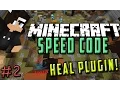 JAVA CODING Minecraft Speed Coding Heal Plugin