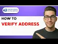 How to Verify a USPS Address 2026 Full Guide