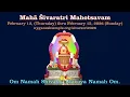 Lagu Mahã Šivarãtri Day - Phase IV – Šri Šiva Abhishekam, Pooja  - 3:30 am EST - 02162026
