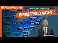 Northeast Cold Snap Alert for Tuesday Night Into Wednesday