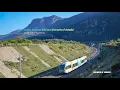 [4Κ] Exploring Kiato-Aigio railway line: Train traffic between Eliki and Diakopto! | November 2025