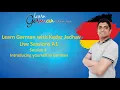Download Lagu Learn German with Kedar Jadhav : A1 : Session 4 : Introducing yourself in German