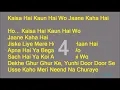 Download Lagu Mere Khwabon Mein Jo Aaye   Lata Mangeshkar Hindi Full Karaoke with Lyrics