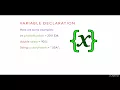 Java Programming part 4 023 Variables in Programming