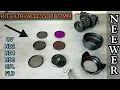 72mm ND CPL FLD UV Filter Kit with Lens Hood and Lens Cap NEEWER