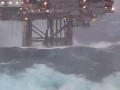 Download Lagu HUGE WAVE HITS DUNBAR OIL RIG NORTH SEA
