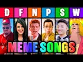 Lagu MEME SONGS FROM A TO Z