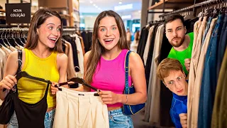 OS NAMORADOS NOS PERSEGUIRAM NO SHOPPING...