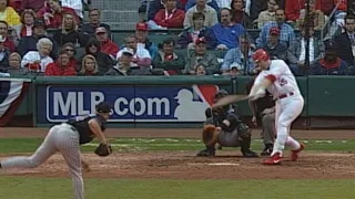 2001 NLDS Gm4 McGwire smacks final hit of his career