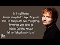 Ed Sheeran - Supermarket Flowers - Lyrics