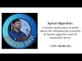 5 1 Apriori Algorithm
