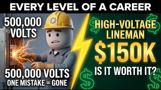 Every Level of a High-Voltage Lineman Career to 600K