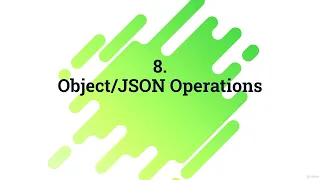 JavaScript Objects JSON Operations Parse Stringify Access Data LWC Tutorial
