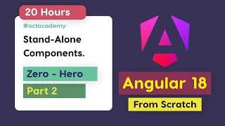 Angular 18 Full Course Part 2 - Angular 18 Stand Alone Components