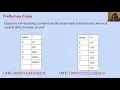 vid6 data structures for huffman coding