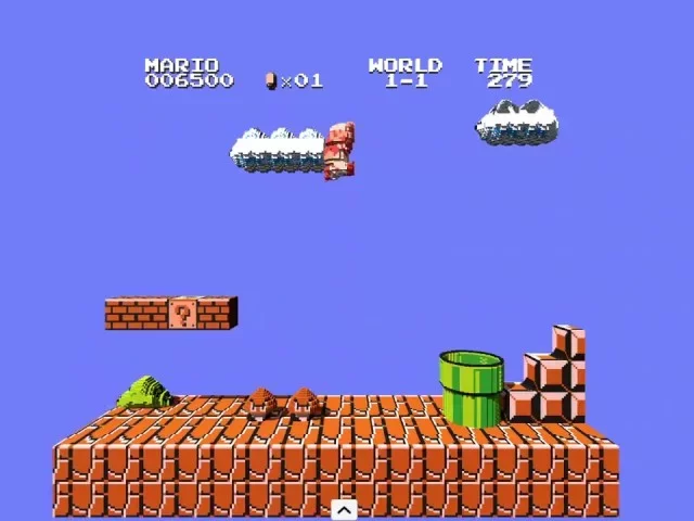 3DNes - PC Build - Super Mario Bros Gameplay