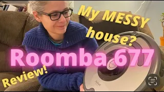 iRobot Roomba 677 Vacuum Set-up Cleaning Maintenance Review