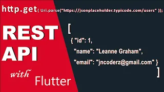 Rest API HTTP Get Method Array List I JSON I Flutter App