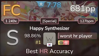 worst hr player Pastel Palettes - Happy Synthesizer Special HR 98 86 FC 681pp