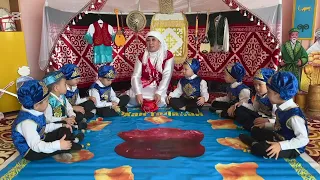 Балқаш қаласы “Ақбота” бөбекжайы “Ханталапай” ұлттық ойыны