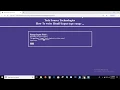 Html5 Input type range Html5 Input types Html5 Input type range tutorial
