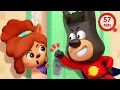 Lagu Who's At the Door? | Safety Rules | Useful Story | Police Cartoon | Sheriff Labrador