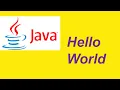 Java tutorial 1 - Hello World