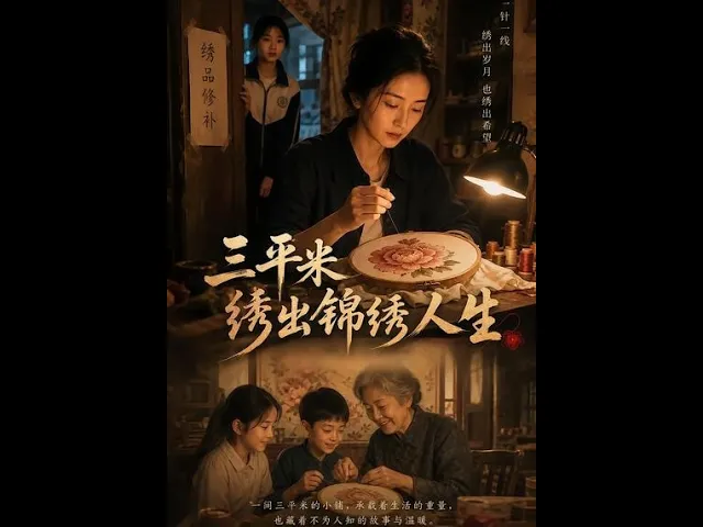 三平米绣出锦绣人生