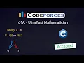 Codeforces 61A - Ultra-Fast Mathematician Detailed C Solution TheCoDeveloper