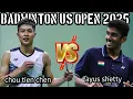 Download Lagu SF | chou tien chen [TPE] vs ayush shetty [IND] | mens singles | badminton us open 2025