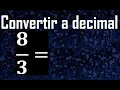 to decimal convert fraction to decimal