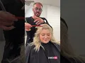 The easiest way to cut side bangs