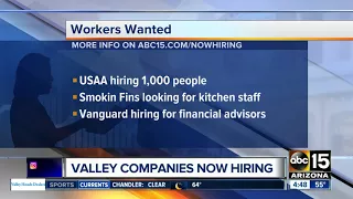 USAA and Vanguard now hiring
