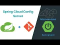 Spring cloud config server Microservices architecture Spring boot