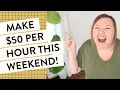 Easy Weekend Jobs Paying 50 per hour