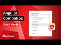 Angular ComboBox The Ultimate Feature Walkthrough