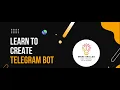 How to create Telegram MealDB ChatBot by using node js
