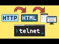 HTTP vs HTML Unveiling Network Protocols using Telnet